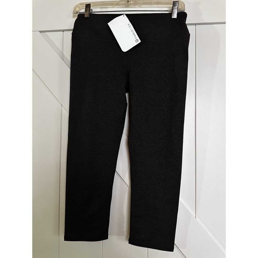 NEW Fabletics Women's Salar Capri‎ Leggings Dk Grey Size S NWT